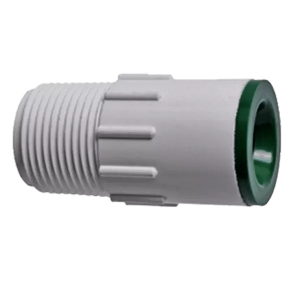 16 mm x 3/4" Compression x MPT For 0.62" OD Tubing Adapter