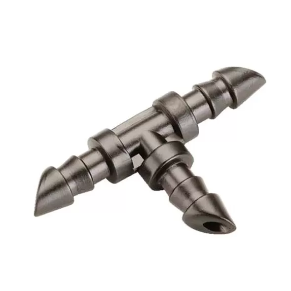 Jain Irrigation Tee, 1/4"Barb Plastic T250 Series | 72500542