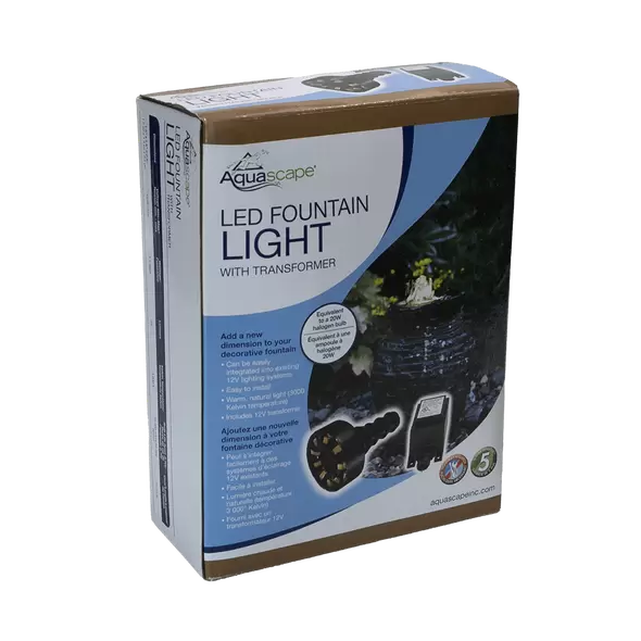 2.5 W 3000K LED Plastic Fountain Accent Light Kit | AQS84009