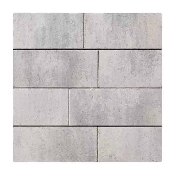 Belgard Dimensions Metropolitan with Colorguard Paver, Smooth, Square, 6" x 9", Scandina Gray