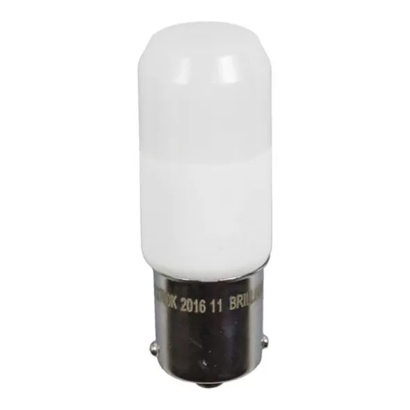 2 W Single Contact Bayonet 84 CRI 230 Lumens 2700K Epistar LED Omni-Directional Low Voltage Sub-Compact Beacon Lamp | BRIBEACONSCB27K
