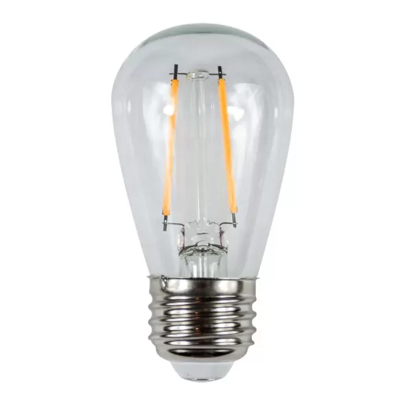3.5 W Screw-In S14 95 CRI 240 Lumens 2700K LED Omni-Directional Low Voltage Filament Lamp | BRIS14FE3527K12