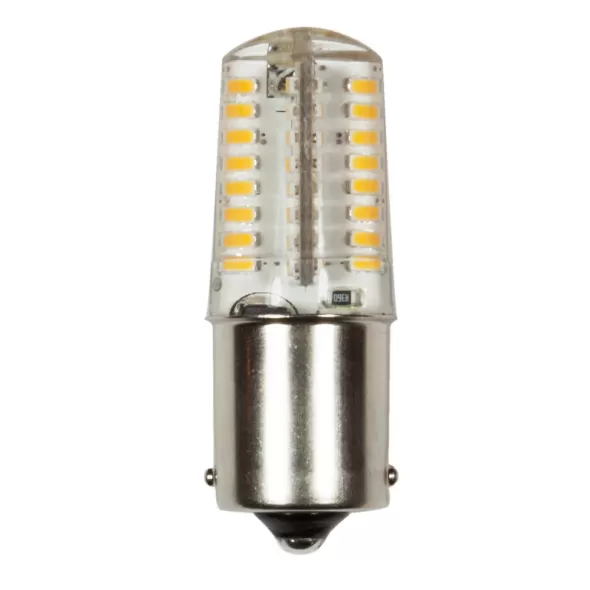 3 W Single Contact Bayonet 95 CRI 240 Lumens 2700K LED Omni-Directional Low Voltage Sub-Compact Lamp | BRISCBECO32700