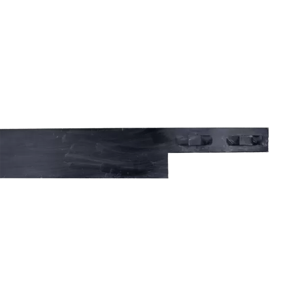 16' x 6" x 1/8" Black Steel with 6 Pins Landscape Edging | EDG18616B