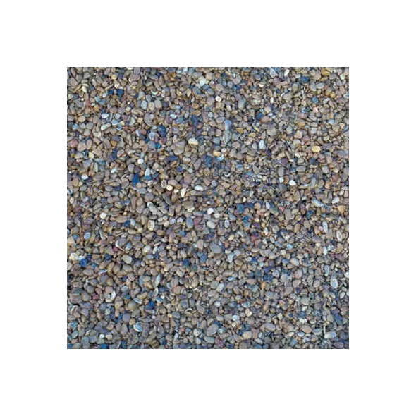 60 lb Fine Grain Black/Brown/Gold/Rust/Tan River Pea Gravel