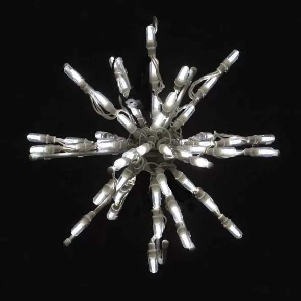 12" Warm White Commercial-Grade Mini LED Star Burst | BIDLEDSB12WW