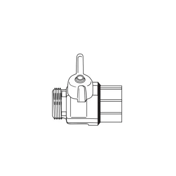 1-1/4" x 1" BSP x FPT 100 psi Nickel Plated Forged Brass Manifold Ball Valve Set | VGA15056