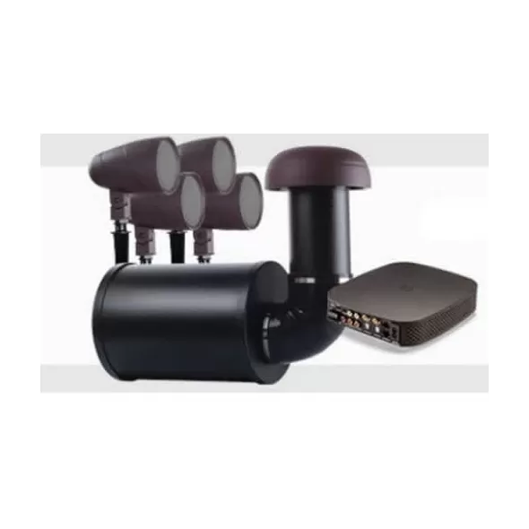 80 Hz to 20 kHz 100 W Acrylonitrile Styrene Acrylate Black Outdoor Speaker and Ground Stake | VISSBV02