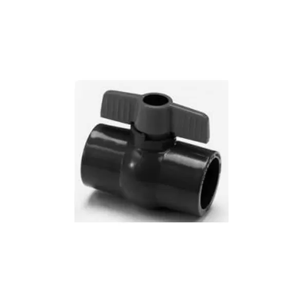 PVC Sch 80 Ball Valve 1-1/2" Slip w/ EPDM Seats | HMIP150SE