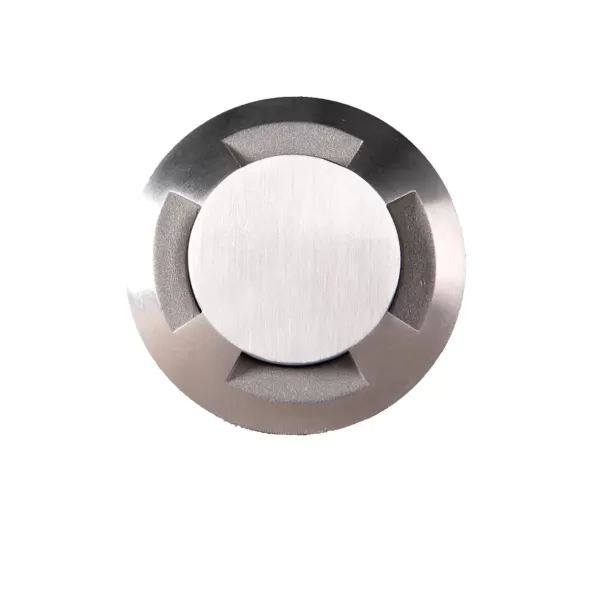 4 W 3000K LED Bronze Stainless Steel 6 Lumens Traditional In-Ground Quad Directional Recessed Light | WAC210130BS