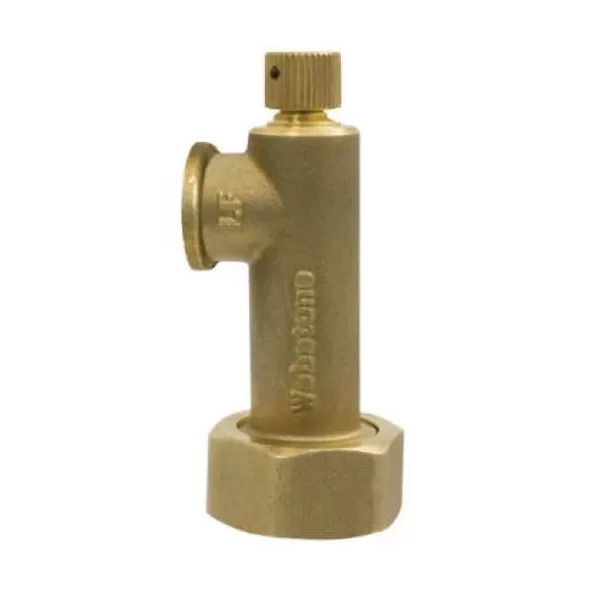 3/4" x 1/4" Hose x FIP Union Lead-Free Forged Brass Add-A-Gauge Tool | WEB30000WP