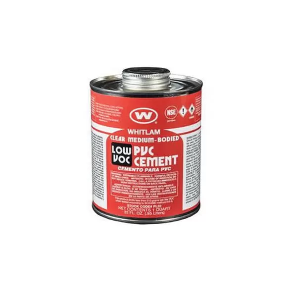 1 Quart Can Clear Medium Body Low VOC Cement | WHMPL32