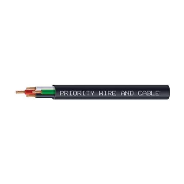 3-Conductor Ground/SOOW 10 ga 300-600 V Stranded Chlorinated Polyethylene Jacket Power Cable | WIC1003SOOW