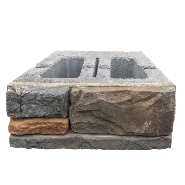 EP Henry Stretcher Wall, 16" X 12" X 6" Single-Sided Ledgestone Cast Stone Wall | 286CSWLEDGEAZT