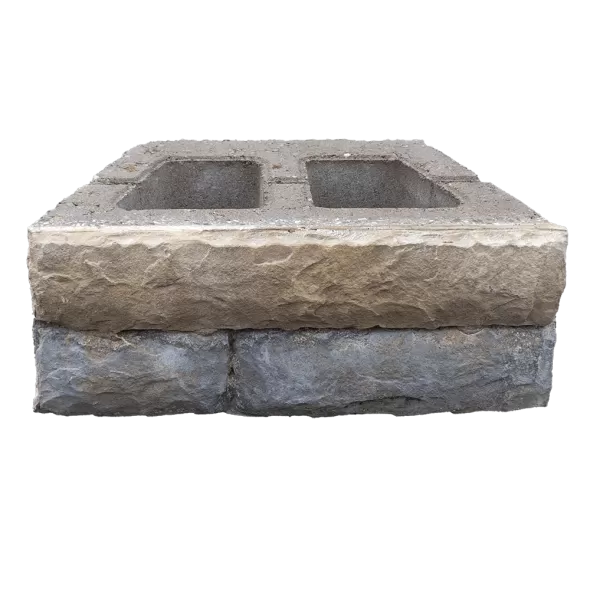 EP Henry Stretcher Wall, 16" x 12" x 6" Single-Sided Cut Stone Cast Stone Wall | 286CSWRFASP