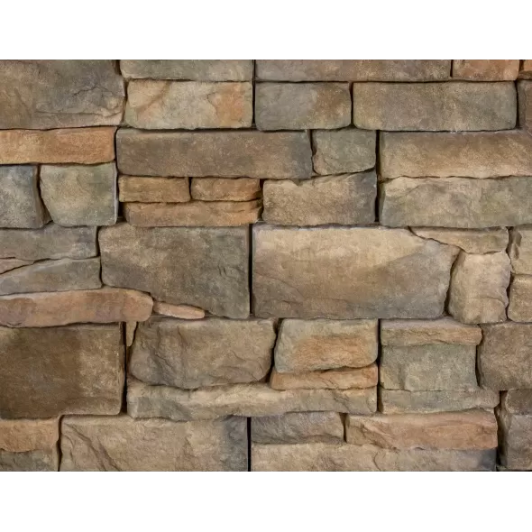 EP Henry Wall Corner, 16" x 6" x 6" 2-Pc Double-Sided Random Face Ledgestone Natural Stone CSW | 28CSWDFCOLEDGEAZT