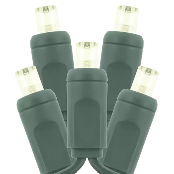 4.8 W/Set 23-1/2' Warm White Professional/Commercial-Grade Balled LED Light Set | LED-5MMB-70-WW4