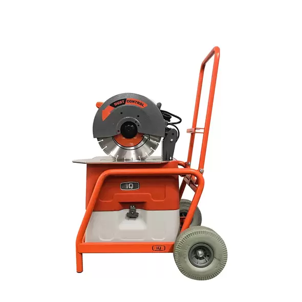 27" x 27" x 42" 374 lb Gray/Orange Steel 2-Wheel Smart Cart | IQTIQ3SC