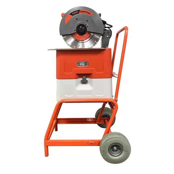 27" x 27" x 42" 374 lb Gray/Orange Steel 2-Wheel Smart Cart | IQTIQ3SC