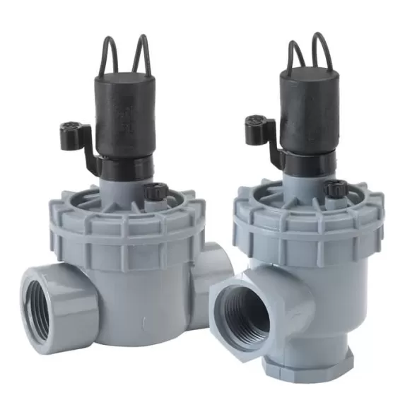 1" Male x Barb 10 - 150 psi Plastic 2400 Straight Globe Valve | IRR2400TFB