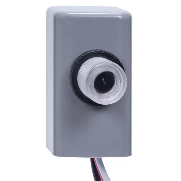 1-5/16" x 1-1/4" x 2-1/4" Polycarbonate Button Electronic Photocontrol | ITMEK4036S