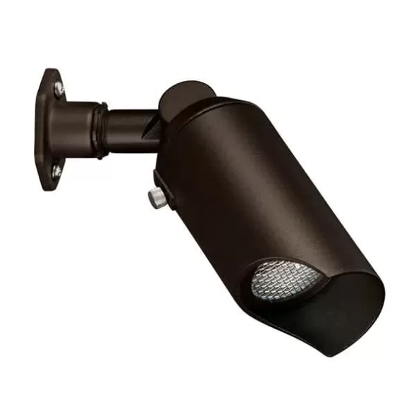 7.2 W Bi-Pin MR-16 Halogen Textured Architectural Bronze Aluminum Mini 15087 Series Accent Down Light | KIC15087AZT