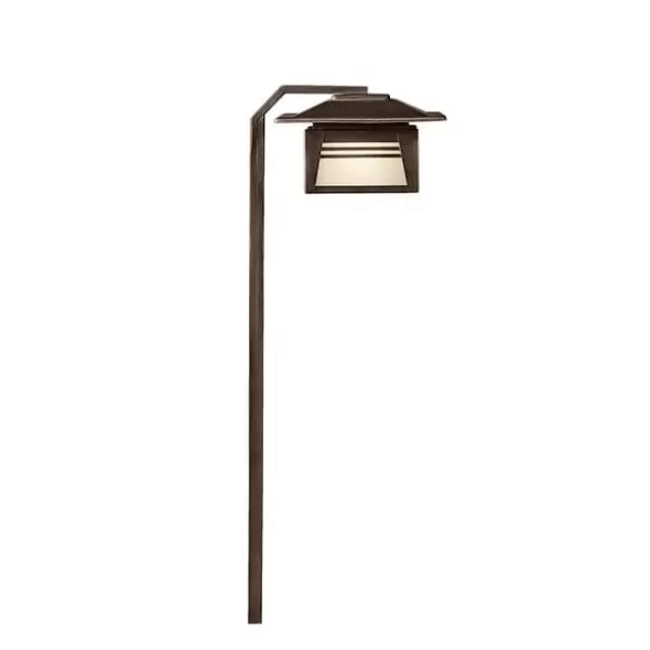 1 W Wedge T5 Xenon Olde Bronze Brass 15391 Series Path Light | KIC15391OZ