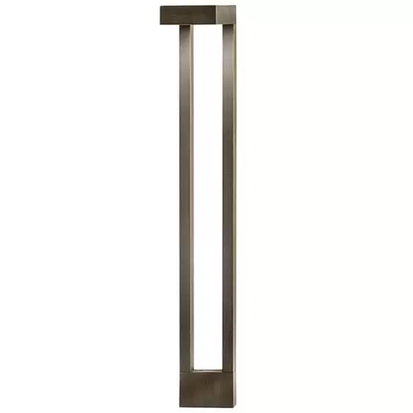 16.25 W Wedge T5 Xenon/Incandescent Centennial Brass Cast Brass 2-Arm 15844 Series Path Light | KIC15844CBR