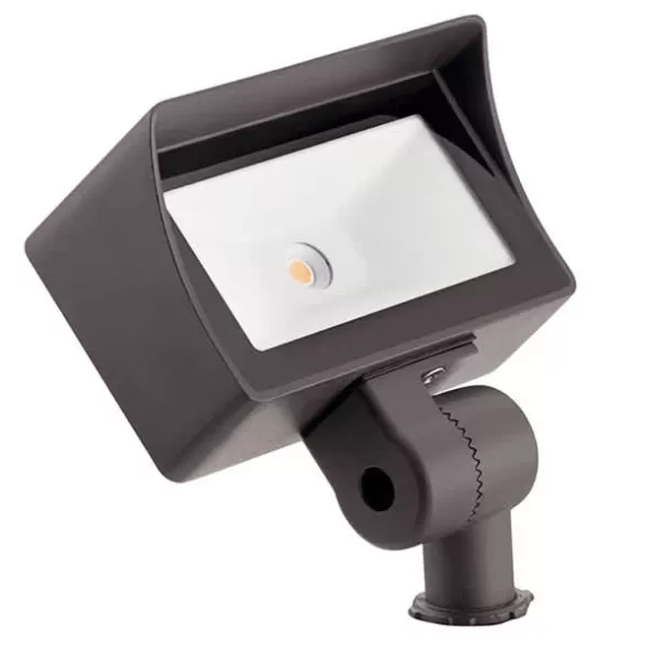 86 Degrees Vertical 3000K 600 Lumens Pure White Integrated LED Textured Architectural Bronze Aluminum Mini Wall Wash Fixture | KIC16026AZT30