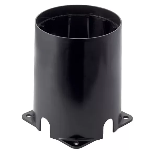 9-1/2'' x 7-1/2'' x 7-1/2'' Black Polycarbonate For In-Ground Pools Concrete Kit | KIC16099BK