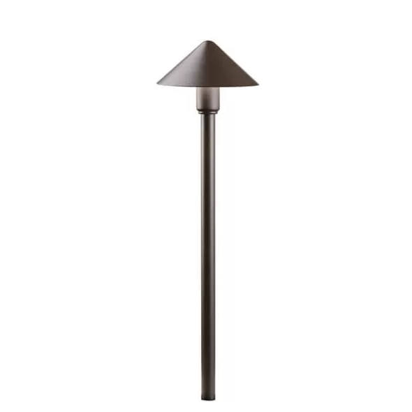 Kichler Path Light, 3 W Integrated LED 2700K Aluminum 1612 Series | 16120AZT27