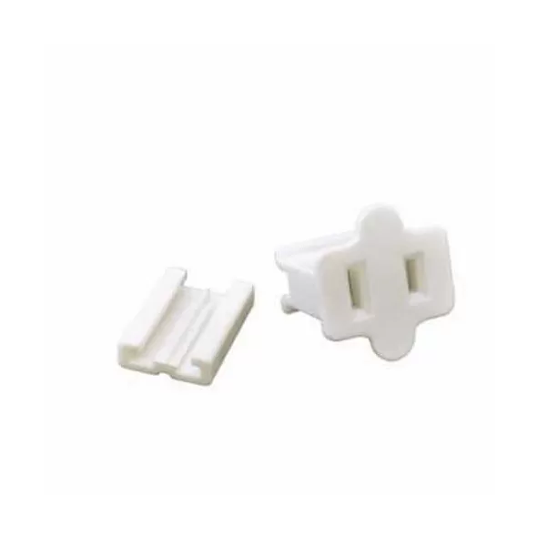 White Female Polarized SPT-1 Cords Slide-On Plug | HOLFEMALE500