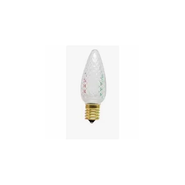 0.58 W SMD C9 E17 Intermediate LED Blue Premium Professional-Grade Retrofit Bulb | HOLLEDC9BLUD