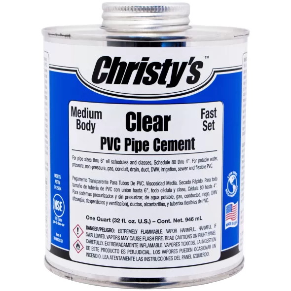 CHRISTY CEMENT PVC MED PT | CSTRHMCLVPT