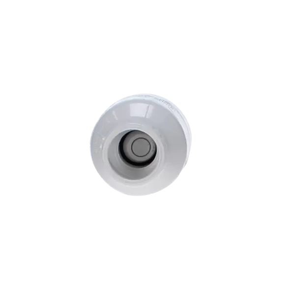 Swing Check Valve, 3/4"Slip White PVC 125 psi 1500 with Flow Control