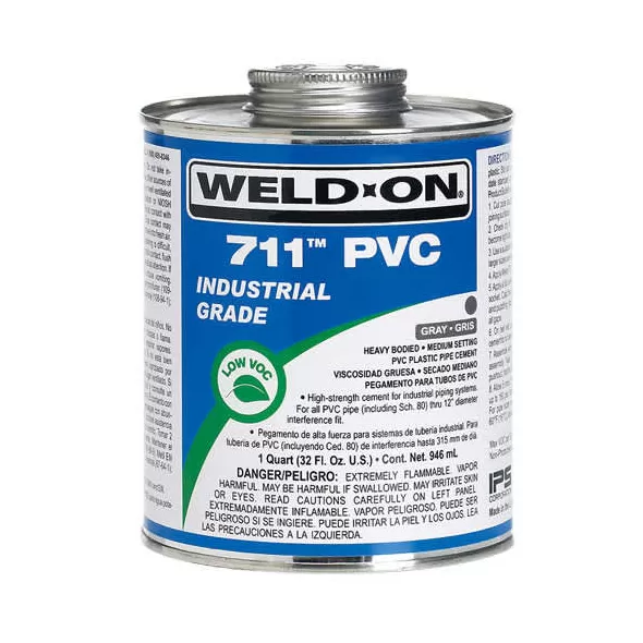 IPS PVC Cement 711 1/2 Pint | IPS711PT12