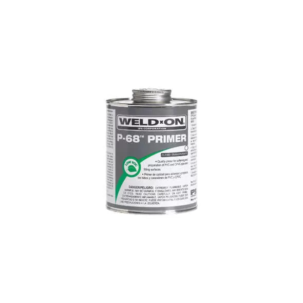 Pt IPS PVC Primer P-68 Clear Pint 10211 | 10211