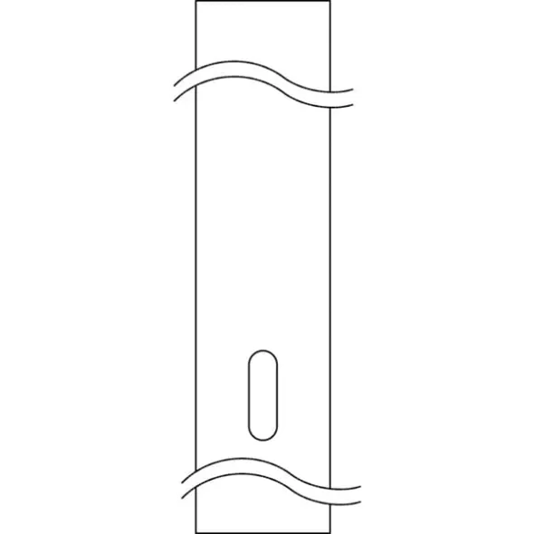 3'' x 84'' Architectural Bronze Aluminum Direct Burial Post | KIC9506AZ