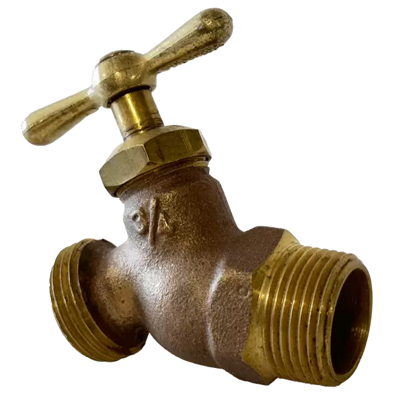 3/4" MIP 125 psi Brass 207 Series Hose Bibb | MAT207TM4