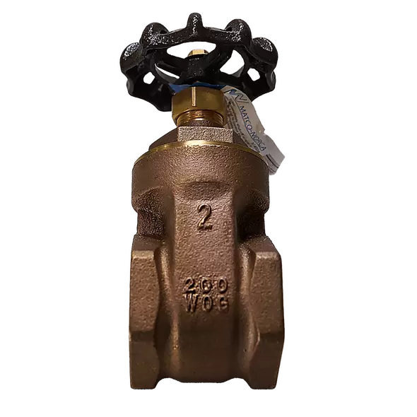 Matco Gate Valve Cast Brass 2" Threaded Bonnet | 514T08