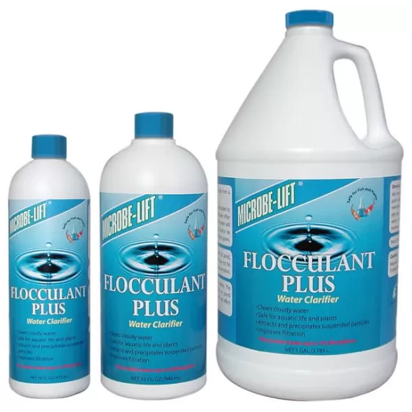 16 oz Light Blue Flocculant Plus Water Clarifier | MICFPLUS16