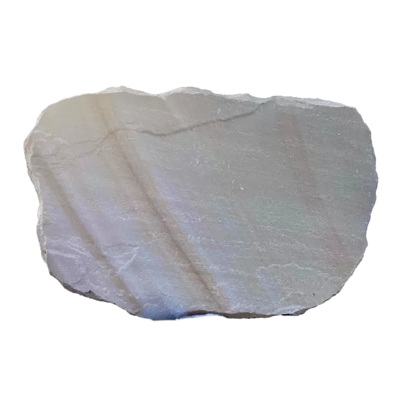 Old World Flagstone Pathway Stone, 22" x 33" x 1-1/2" Tennessee Tan Natural Cleft Top Rock Faced Edge | CPSTT