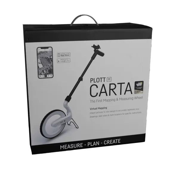 12-1/2" with App Measuring and Mapping Wheel | PLO10002