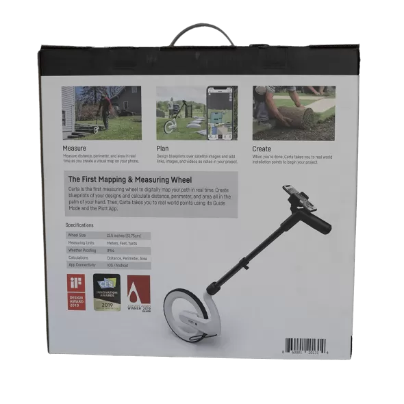 12-1/2" with App Measuring and Mapping Wheel | PLO10002