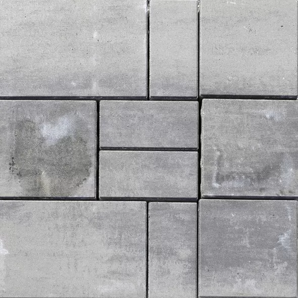 Techo-Bloc Blu 60mm HD² Smooth Patio Slab, Shale Grey, 3-Piece | 5499