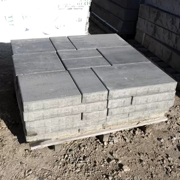 Techo-Bloc Blu 60mm HD² Smooth Patio Slab, Shale Grey, 3-Piece | 5499
