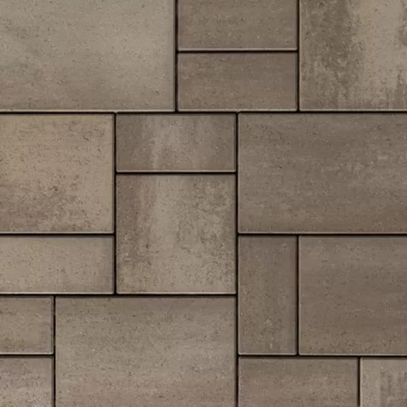 Techo-Bloc Blu 60mm HD² Smooth Patio Slab, Chestnut Brown, 3-Piece | 5499