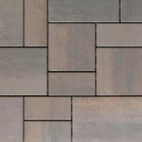 Techo-Bloc Blu 60mm HD² Smooth Paver, 6" x 13", Champlain Grey | 5516