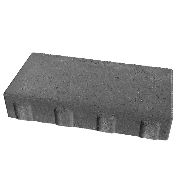 Techo-Bloc Blu 60mm Smooth Paver, 6" x 13", Onyx Black | 005664