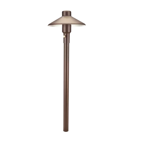 2 W 2700K GU5.3 T3 LED Weathered Brass Solid Brass Mercury 4 Odyssey Series Area Light | UNIM412L27